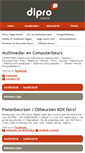 Mobile Screenshot of dipro.be